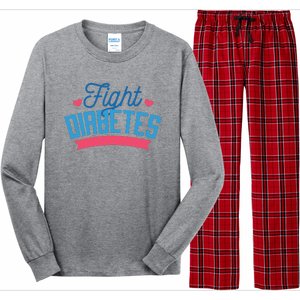 Fight Diabetes Long Sleeve Pajama Set