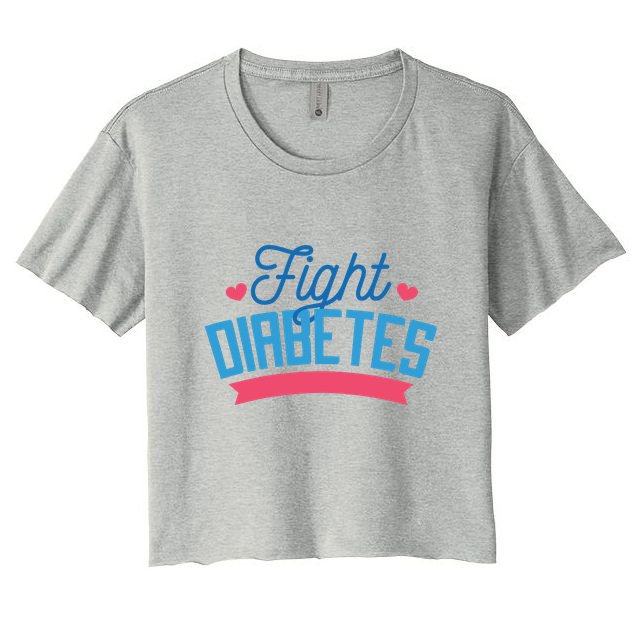Fight Diabetes Crop Top