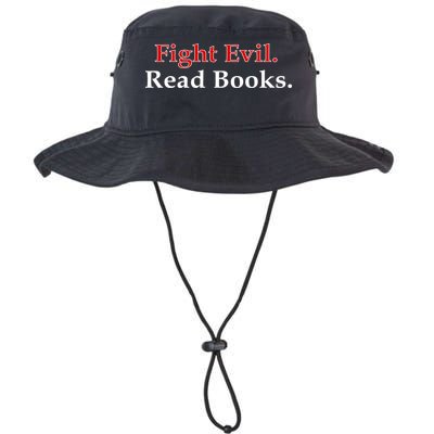 Fight Evil Read Books Bucket Hat