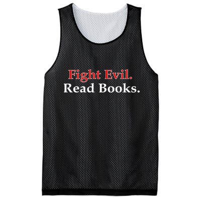 Fight Evil Read Books Mesh Reversible Basketball Jersey Tank