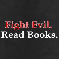 Fight Evil Read Books Golf Towel