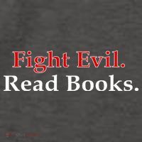 Fight Evil Read Books Vector Backpack