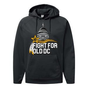 Fight For Old DC Performance Fleece Hoodie