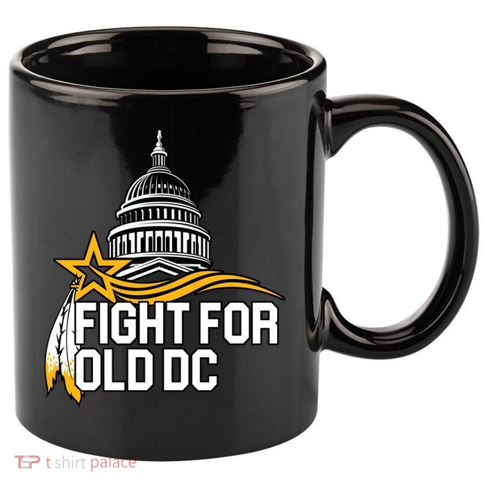 Fight For Old DC 11oz C Handle Ceramic Mug