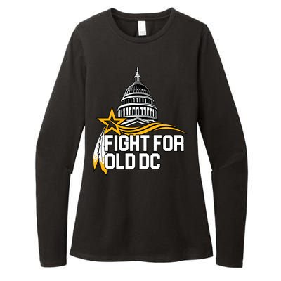 Fight For Old DC Womens CVC Long Sleeve Shirt