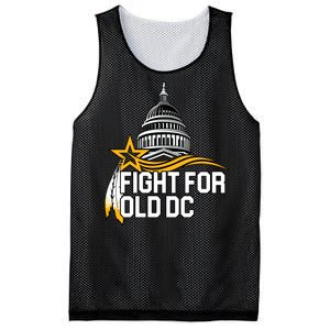 Fight For Old DC Mesh Reversible Basketball Jersey Tank