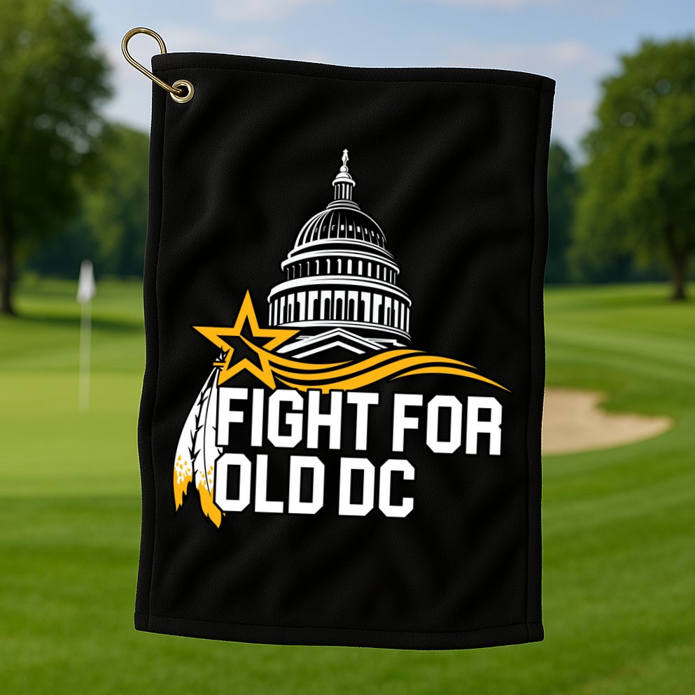 Fight For Old DC Golf Towel