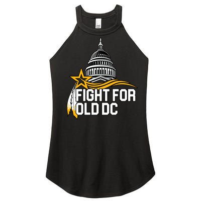 Fight For Old DC Women’s Perfect Tri Rocker Tank