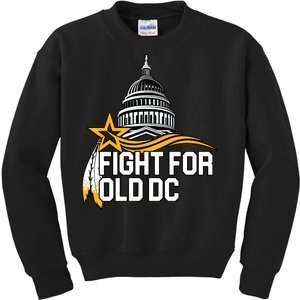 Fight For Old DC Kids Sweatshirt