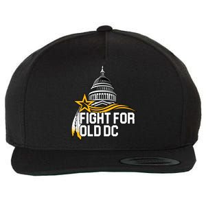 Fight For Old DC Wool Snapback Cap