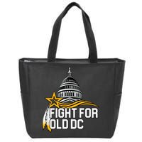 Fight For Old DC Zip Tote Bag