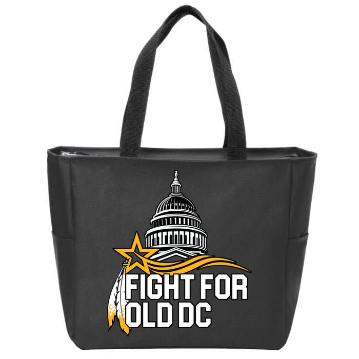 Fight For Old DC Zip Tote Bag