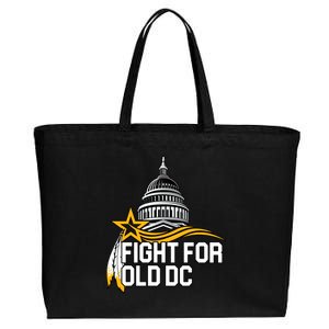 Fight For Old DC Cotton Canvas Jumbo Tote