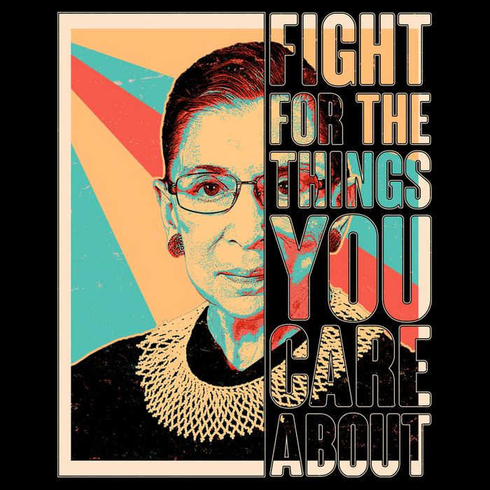 Fight For The Things You Care About Ruth Ginsburg Tribute Bag