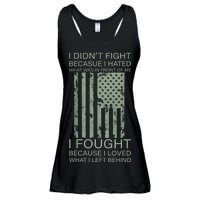 Fight For Your Loved Ones Veteran Ladies Essential Flowy Tank