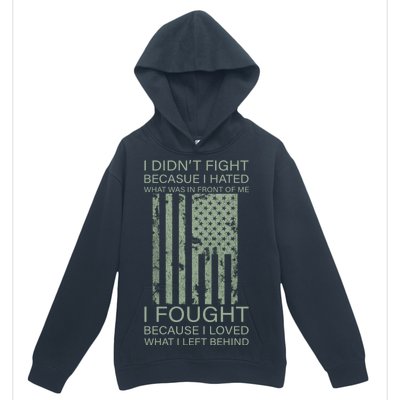 Fight For Your Loved Ones Veteran Urban Pullover Hoodie