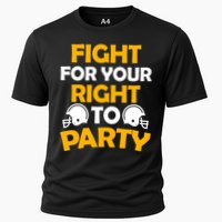 Fight For Your Right To Party KC Football Performance Shirt