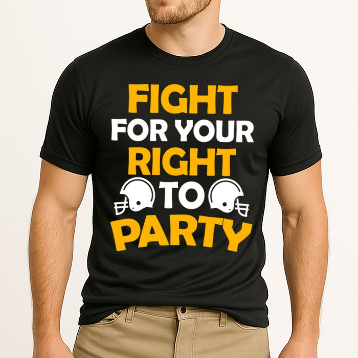 Fight For Your Right To Party KC Football Performance Shirt