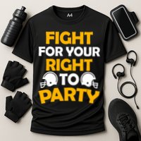 Fight For Your Right To Party KC Football Performance Shirt