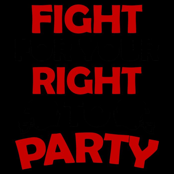 Fight For Your Right To Party KC Football Mug