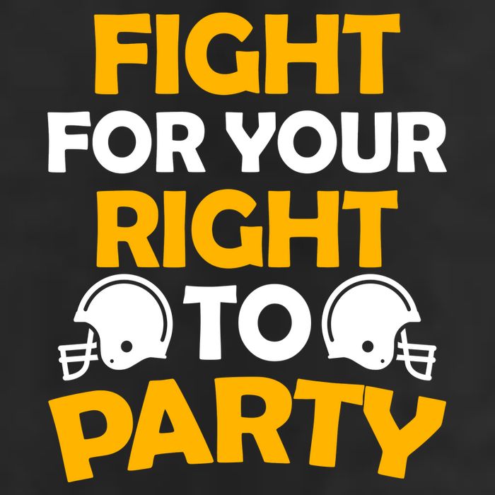 Fight For Your Right To Party KC Football Beanie
