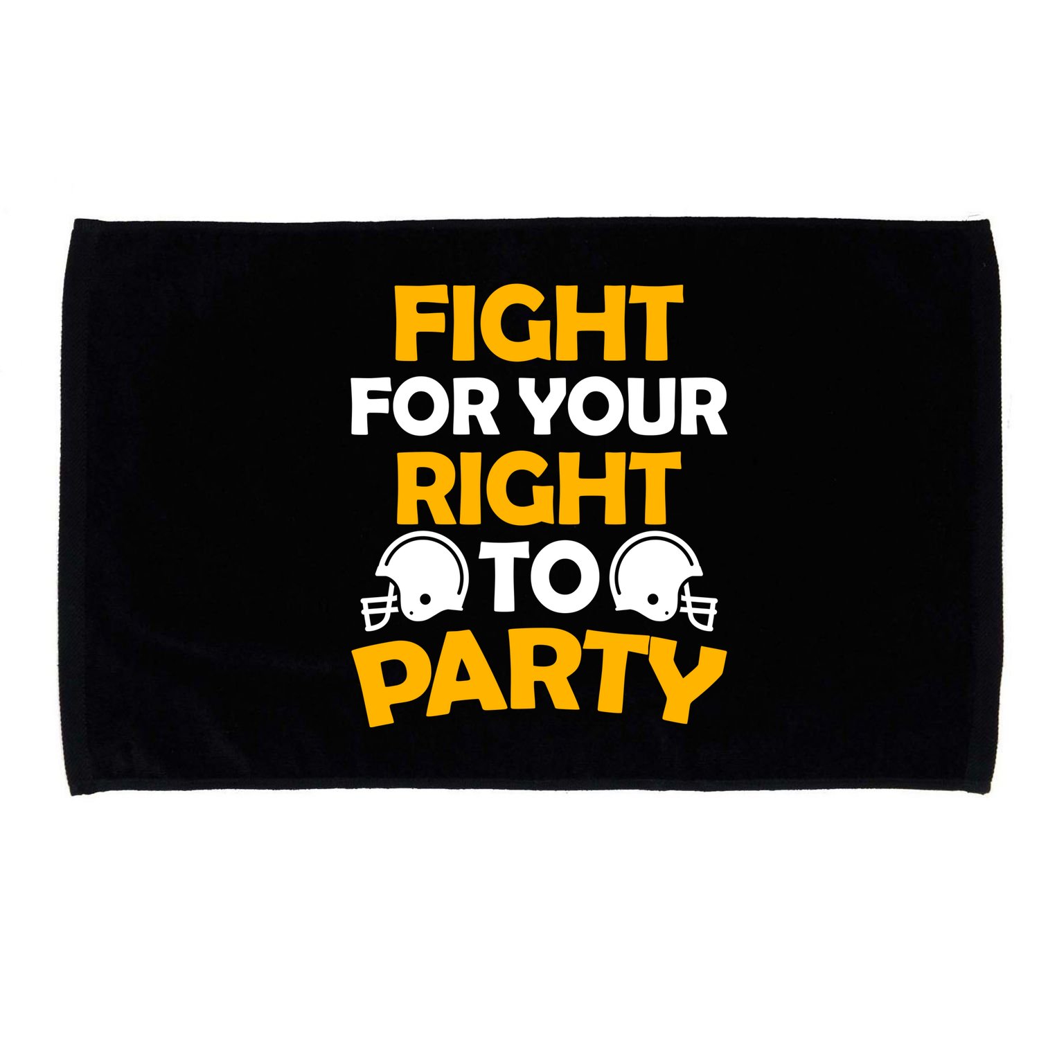 Fight For Your Right To Party KC Football Microfiber Hand Towel