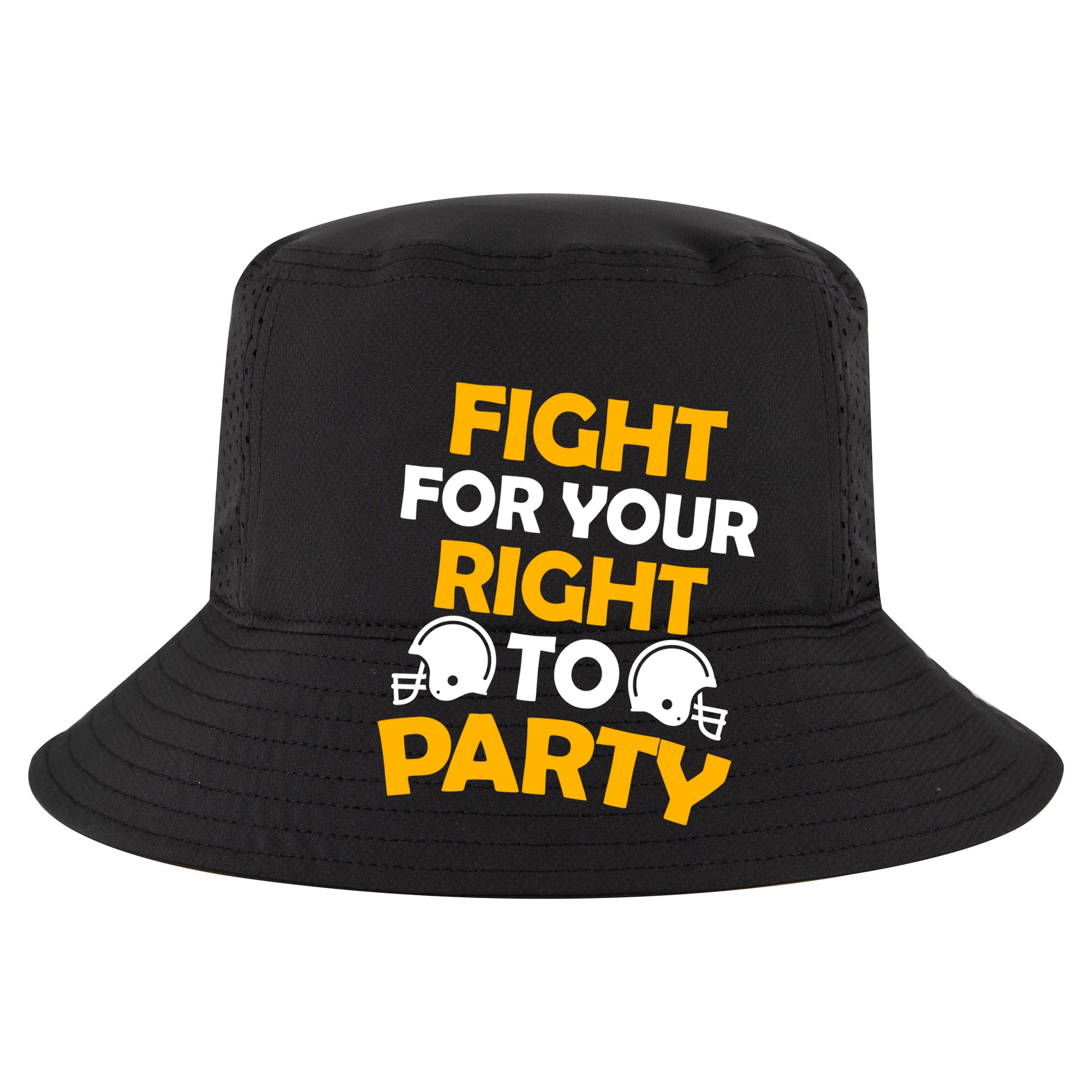 Fight For Your Right To Party KC Football Cropped Pullover Crew