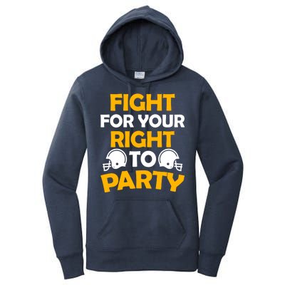 Fight For Your Right To Party KC Football Women's Pullover Hoodie