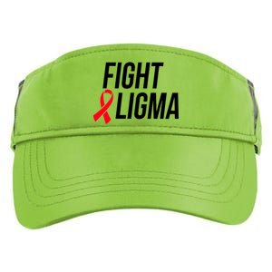 Fight Ligma Funny Meme Adult Drive Performance Visor