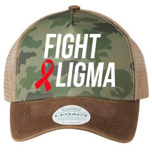 Fight Ligma Funny Meme Legacy Tie Dye Trucker Hat