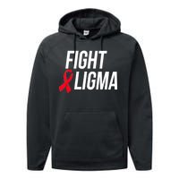 Fight Ligma Funny Meme Performance Fleece Hoodie