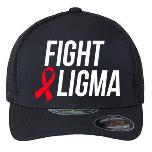 Fight Ligma Funny Meme Flexfit Unipanel Trucker Cap