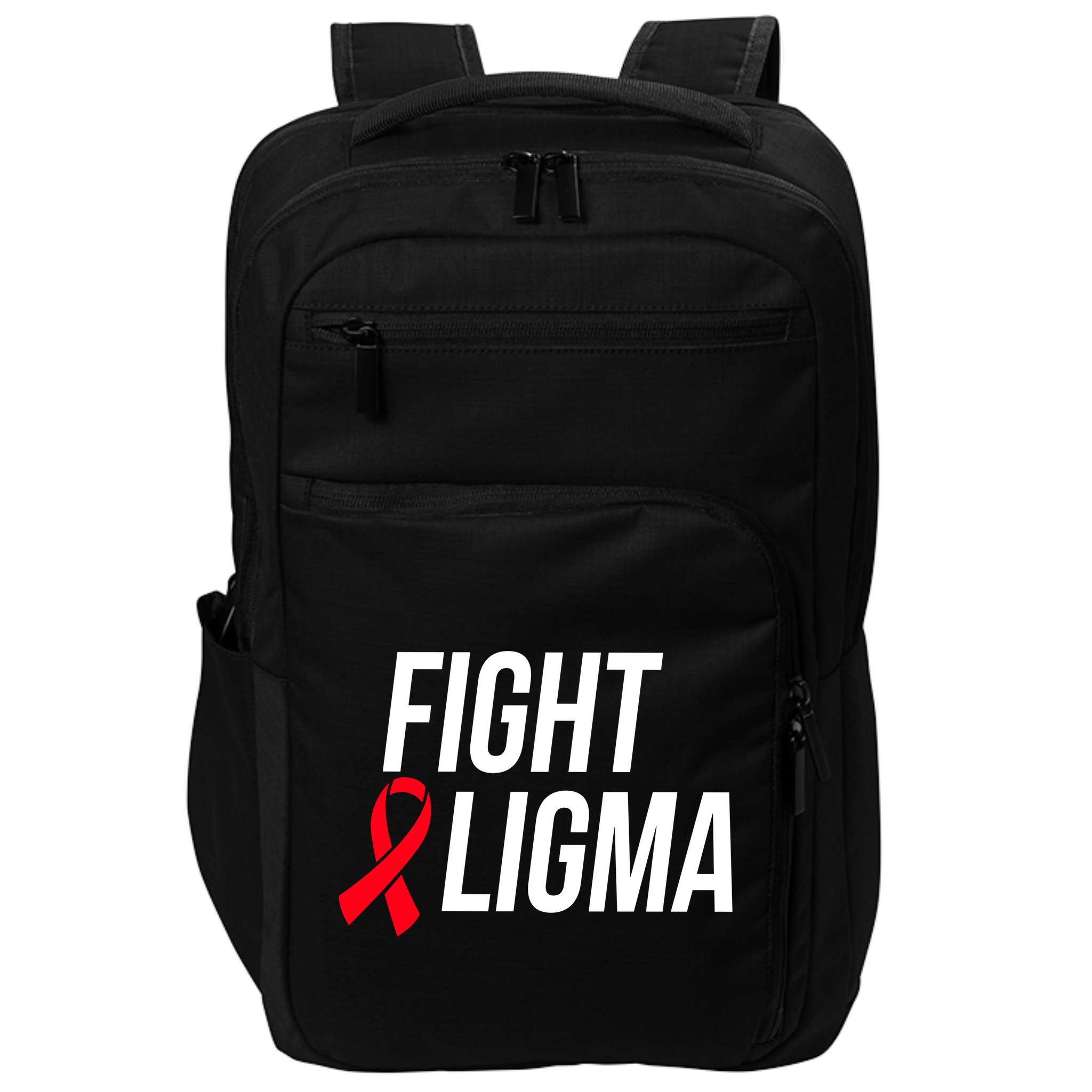 Fight Ligma Funny Meme Impact Tech Backpack