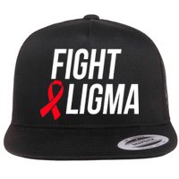 Fight Ligma Funny Meme Flat Bill Trucker Hat