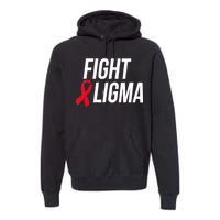 Fight Ligma Funny Meme Premium Hoodie