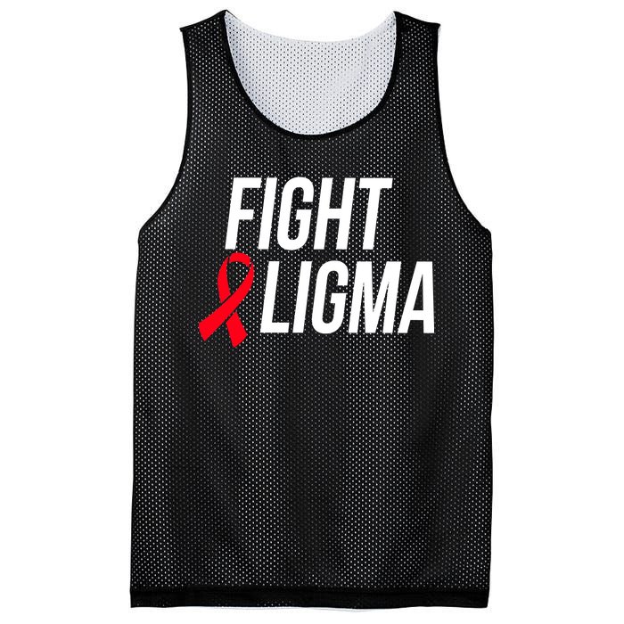 Fight Ligma Funny Meme Mesh Reversible Basketball Jersey Tank