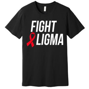 Fight Ligma Funny Meme Premium T-Shirt