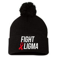 Fight Ligma Funny Meme Pom Pom 12in Knit Beanie