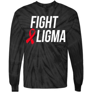 Fight Ligma Funny Meme Tie-Dye Long Sleeve Shirt