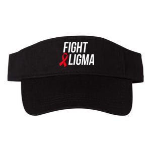 Fight Ligma Funny Meme Valucap Bio-Washed Visor