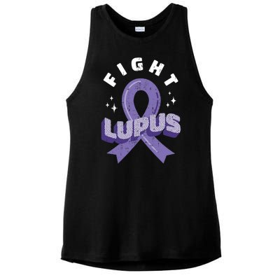 Fight Lupus Ladies PosiCharge Tri-Blend Wicking Tank