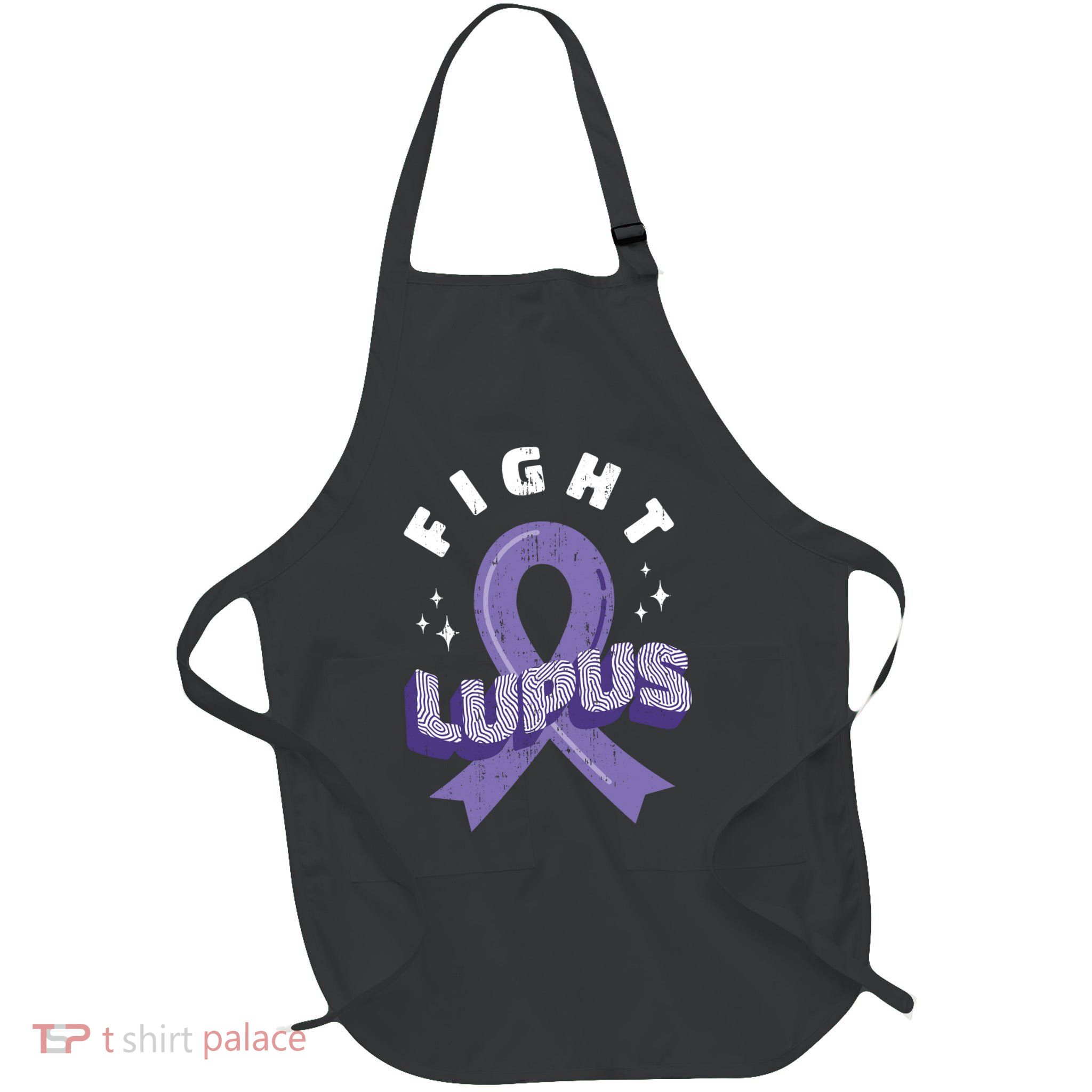 Fight Lupus Full-Length Apron With Pockets