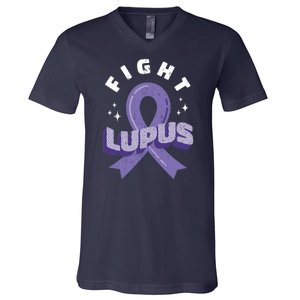 Fight Lupus V-Neck T-Shirt