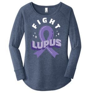 Fight Lupus Women's Perfect Tri Tunic Long Sleeve Shirt