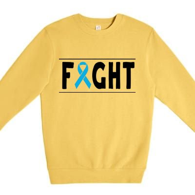 Fight Prostate Cancer Premium Crewneck Sweatshirt