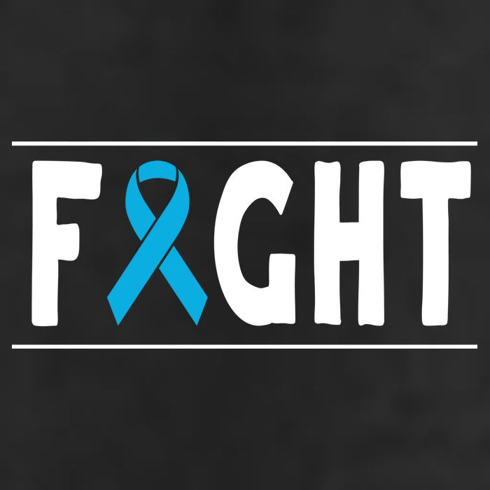 Fight Prostate Cancer 7 Panel Mesh Trucker Snapback Hat