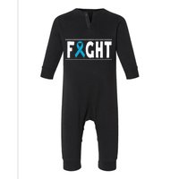 Fight Prostate Cancer Infant Fleece One Piece