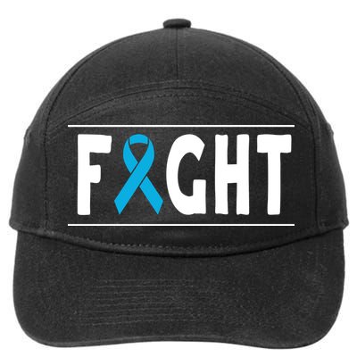 Fight Prostate Cancer 7-Panel Snapback Hat