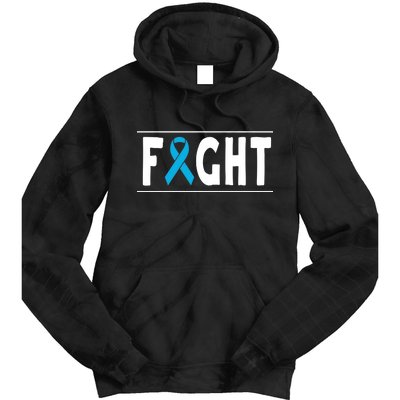 Fight Prostate Cancer Tie Dye Hoodie