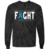 Fight Prostate Cancer Tie-Dye Long Sleeve Shirt